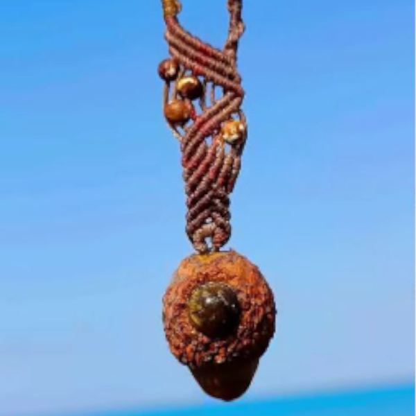 گردنبند چوب انجیر زاگرس